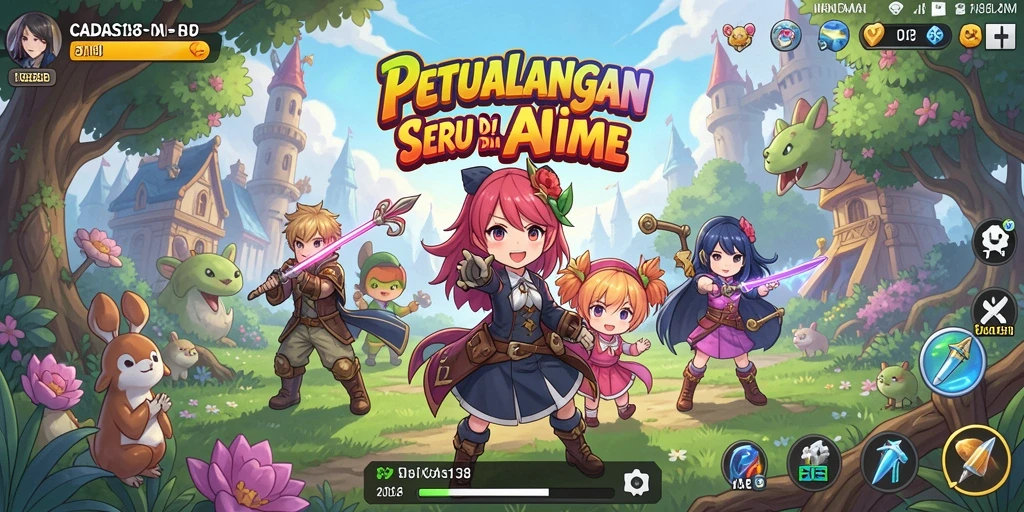Screenshot gameplay CADAS138 dengan aksi karakter yang menarik.
