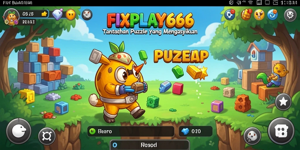 Tampilan gameplay FIXPLAY666 yang menantang dan mengasyikkan.