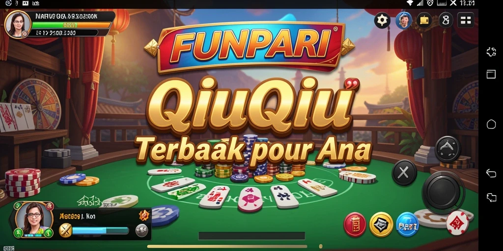Tampilan gameplay menarik dari FUNPARI yang menggugah semangat.