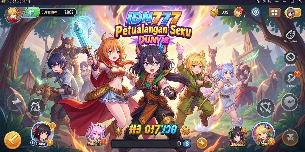 Screenshot IDN777 menunjukkan gameplay yang menarik dan penuh aksi.
