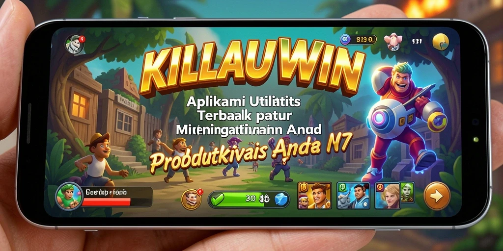 Screenshot utama KILAUWIN yang menunjukkan antarmuka aplikasi Utility.