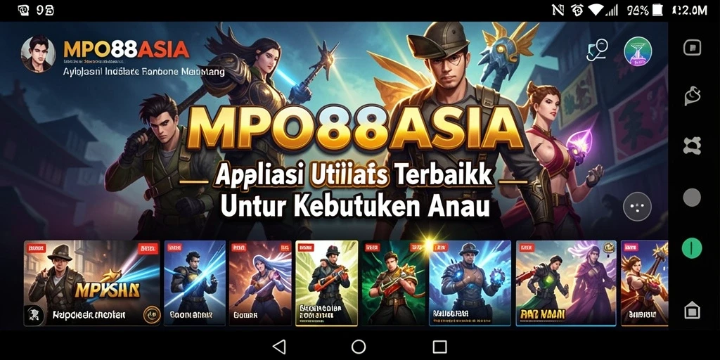 Tampilan antarmuka MPO88ASIA yang menarik dan fungsional.