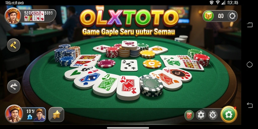 Tampilan gameplay Gaple yang menarik di OLXTOTO.