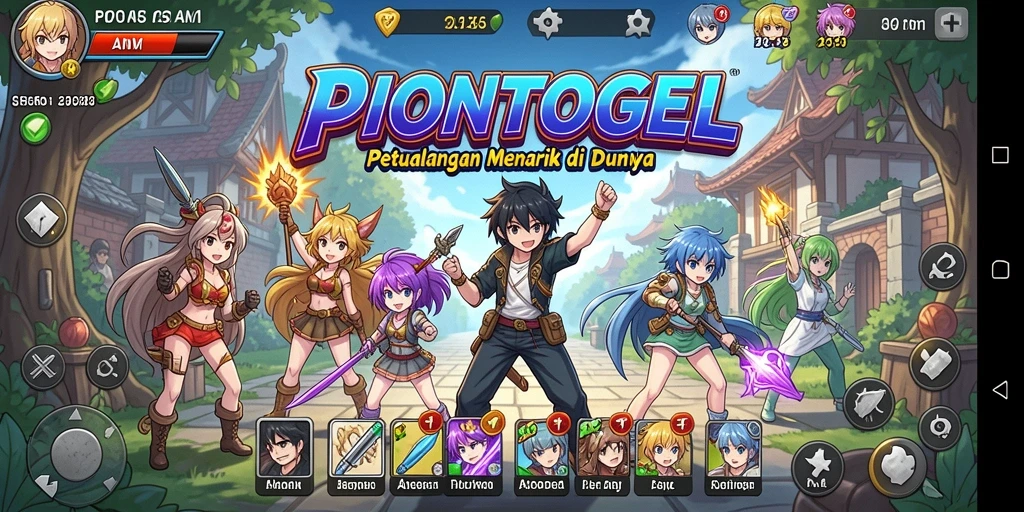 Tampilan gameplay PIONTOGEL yang menakjubkan dan penuh warna.