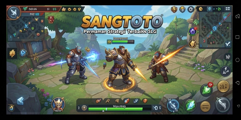 Tampilan gameplay strategi mendalam SANGTOTO.